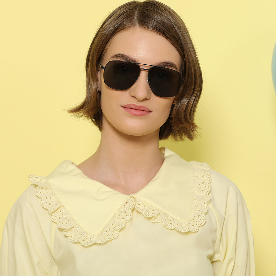 John Jacobs Sunglasses-Frame Square--SG John Jacobs Sunglasses-Frame Square--SG