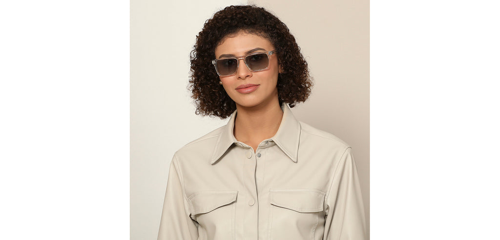 John Jacobs Sunglasses-Frame Rectangle--SG John Jacobs Sunglasses-Frame Rectangle--SG