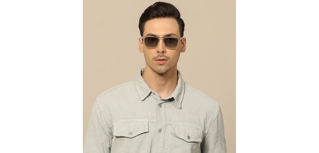 John Jacobs Sunglasses-Frame Rectangle--SG John Jacobs Sunglasses-Frame Rectangle--SG