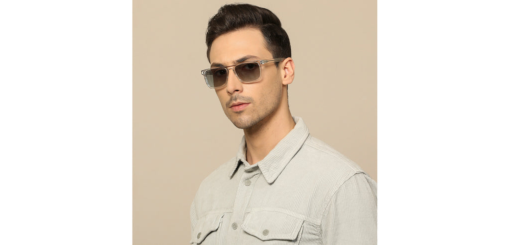 John Jacobs Sunglasses-Frame Rectangle--SG John Jacobs Sunglasses-Frame Rectangle--SG