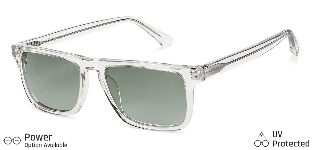 John Jacobs Sunglasses-Frame Rectangle--SG John Jacobs Sunglasses-Frame Rectangle--SG