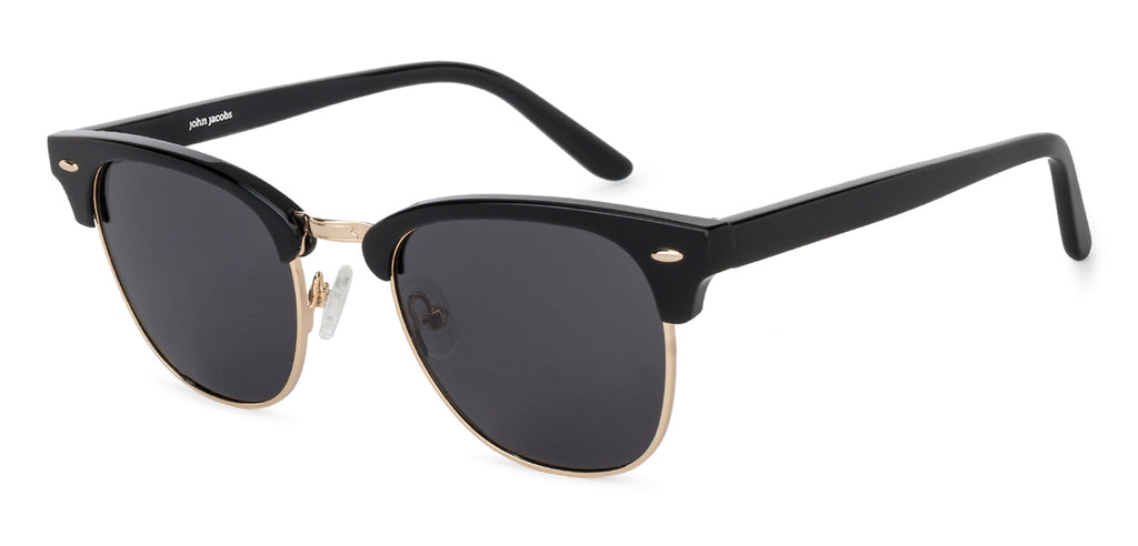John Jacobs Sunglasses-Frame Clubmaster--SG John Jacobs Sunglasses-Frame Clubmaster--SG