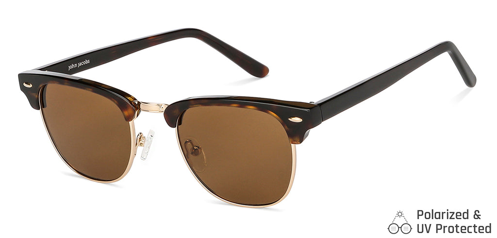 John Jacobs Sunglasses-Frame Clubmaster--SG John Jacobs Sunglasses-Frame Clubmaster--SG