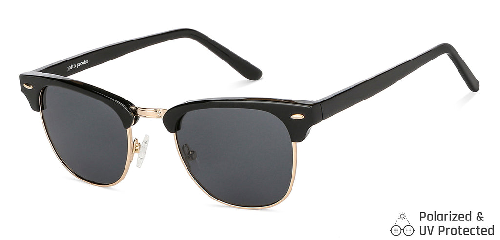 John Jacobs Sunglasses-Frame Clubmaster--SG John Jacobs Sunglasses-Frame Clubmaster--SG