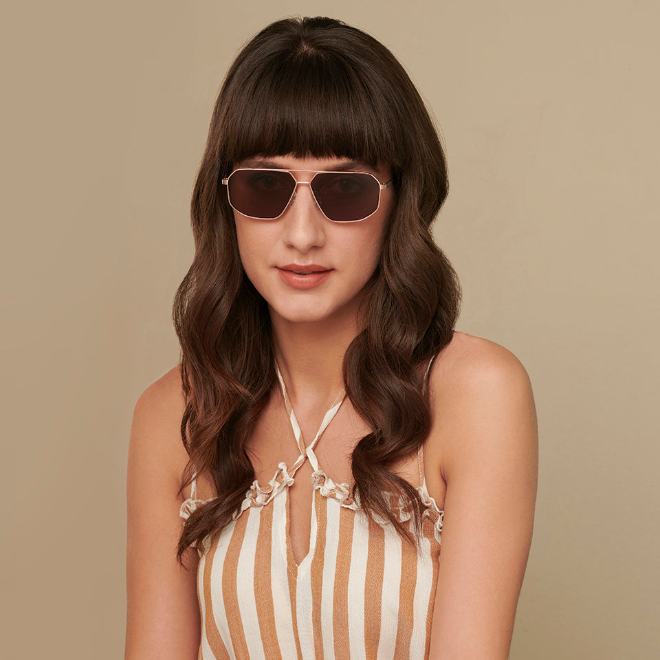 John Jacobs Sunglasses-Frame Aviator--SG John Jacobs Sunglasses-Frame Aviator--SG