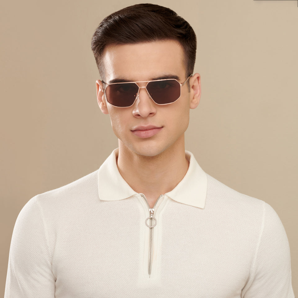 John Jacobs Sunglasses-Frame Aviator--SG John Jacobs Sunglasses-Frame Aviator--SG