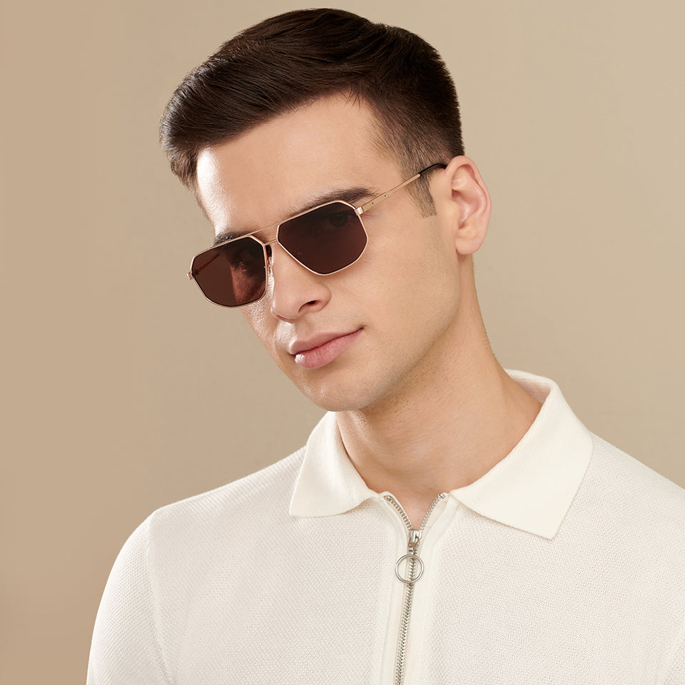 John Jacobs Sunglasses-Frame Aviator--SG John Jacobs Sunglasses-Frame Aviator--SG