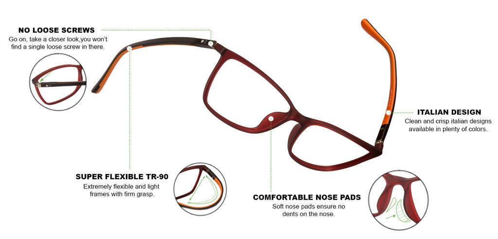 Eyeglasses-Frame Rectangle--EG Eyeglasses-Frame Rectangle--EG