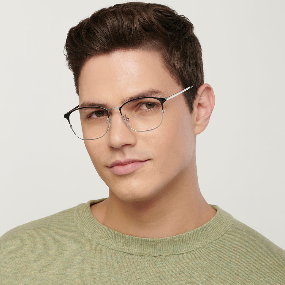 John Jacobs Eyeglasses-Frame Square--EG John Jacobs Eyeglasses-Frame Square--EG