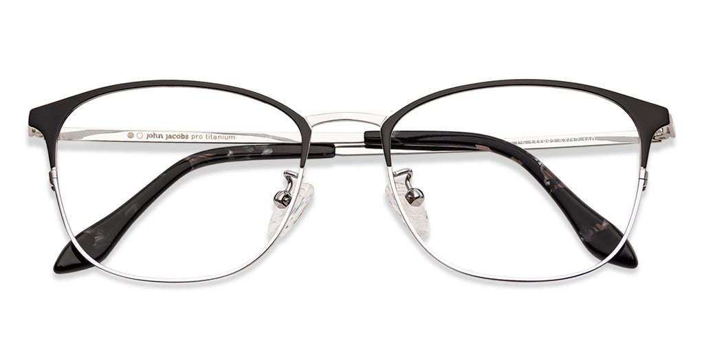 John Jacobs Eyeglasses-Frame Square--EG John Jacobs Eyeglasses-Frame Square--EG