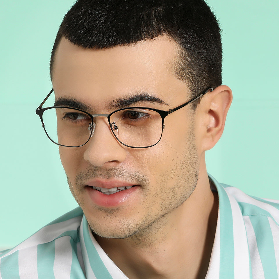 Full Rim Eyeglasses-Frame Square--EG Full Rim Eyeglasses-Frame Square--EG