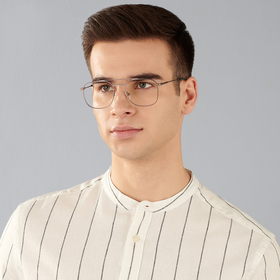 John Jacobs Eyeglasses-Frame Rectangle--EG John Jacobs Eyeglasses-Frame Rectangle--EG