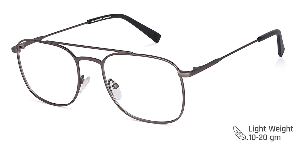 John Jacobs Eyeglasses-Frame Rectangle--EG John Jacobs Eyeglasses-Frame Rectangle--EG