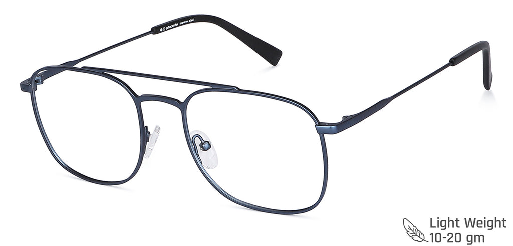 John Jacobs Eyeglasses-Frame Rectangle--EG John Jacobs Eyeglasses-Frame Rectangle--EG