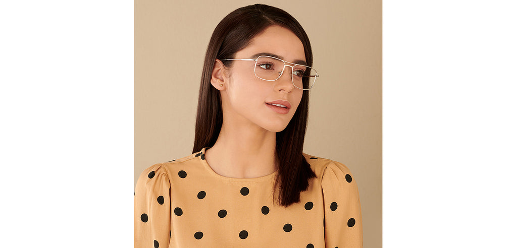 John Jacobs Eyeglasses-Frame Rectangle--EG John Jacobs Eyeglasses-Frame Rectangle--EG