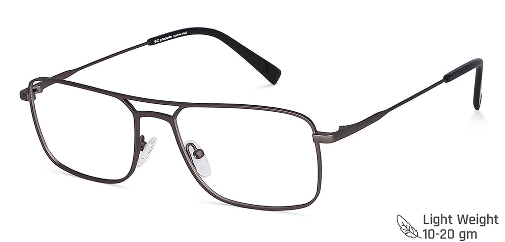 John Jacobs Eyeglasses-Frame Rectangle--EG John Jacobs Eyeglasses-Frame Rectangle--EG