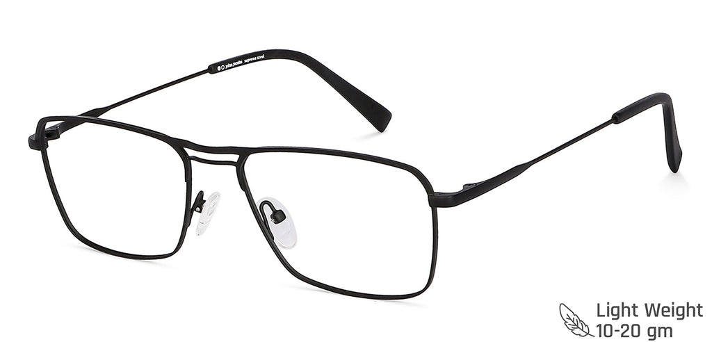John Jacobs Eyeglasses-Frame Rectangle--EG John Jacobs Eyeglasses-Frame Rectangle--EG