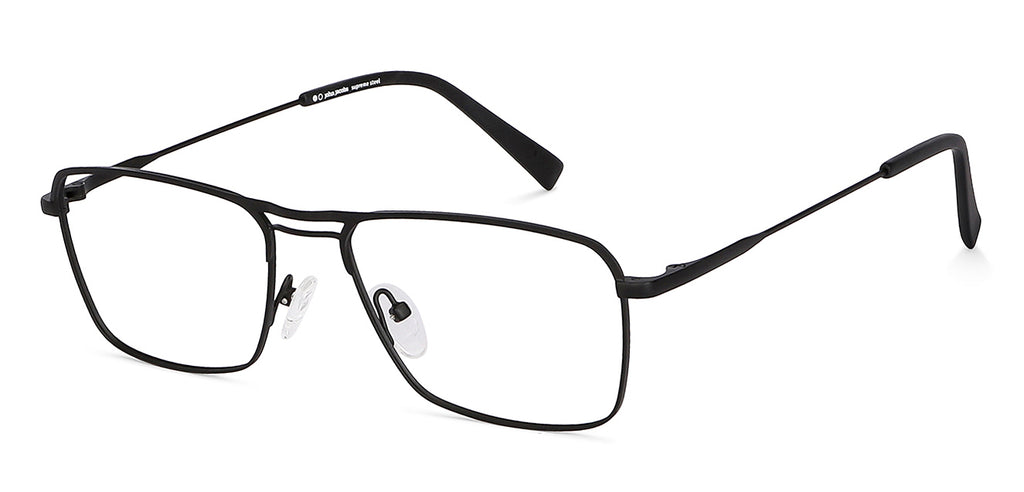 John Jacobs Eyeglasses-Frame Rectangle--EG John Jacobs Eyeglasses-Frame Rectangle--EG