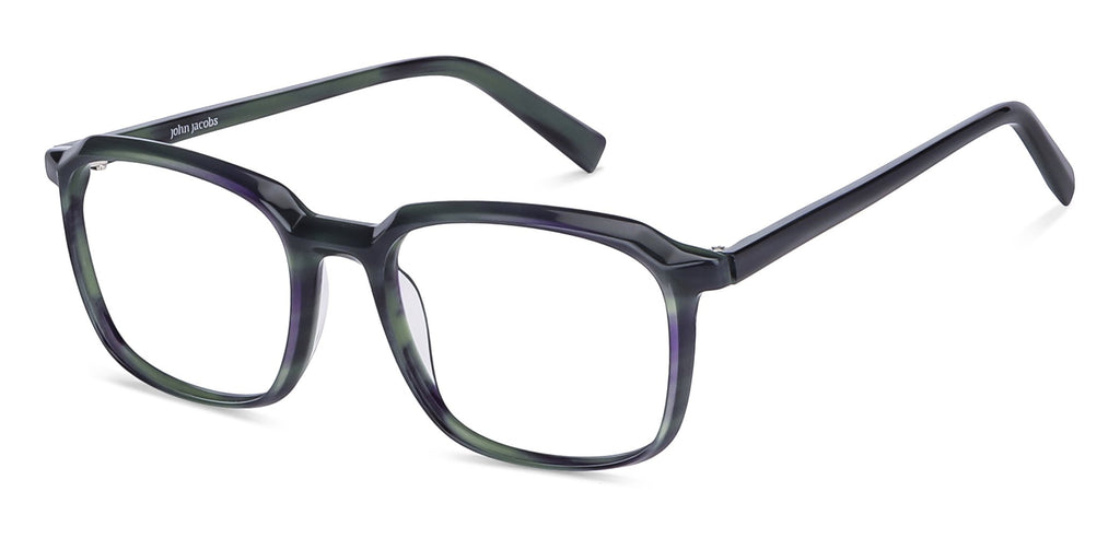 John Jacobs Eyeglasses-Frame Square--EG John Jacobs Eyeglasses-Frame Square--EG