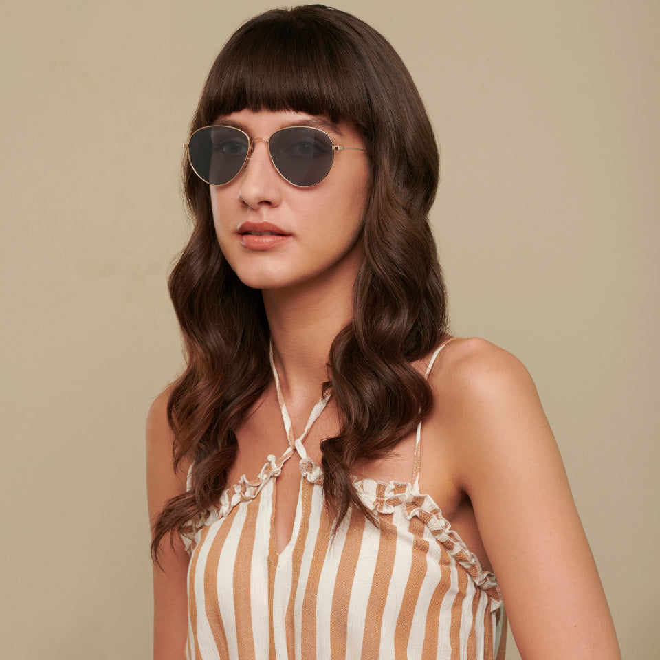 John Jacobs Sunglasses-Frame Round--SG John Jacobs Sunglasses-Frame Round--SG