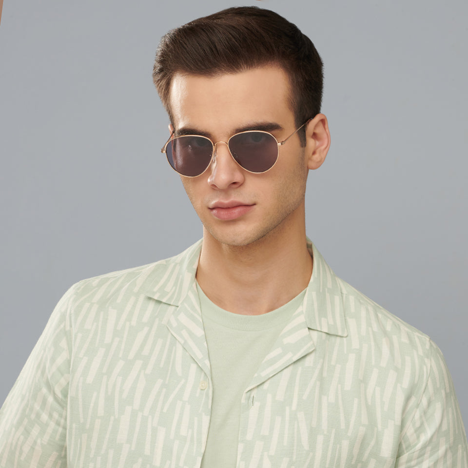 John Jacobs Sunglasses-Frame Round--SG John Jacobs Sunglasses-Frame Round--SG