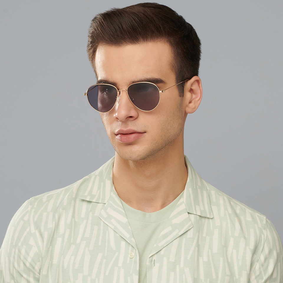 John Jacobs Sunglasses-Frame Round--SG John Jacobs Sunglasses-Frame Round--SG