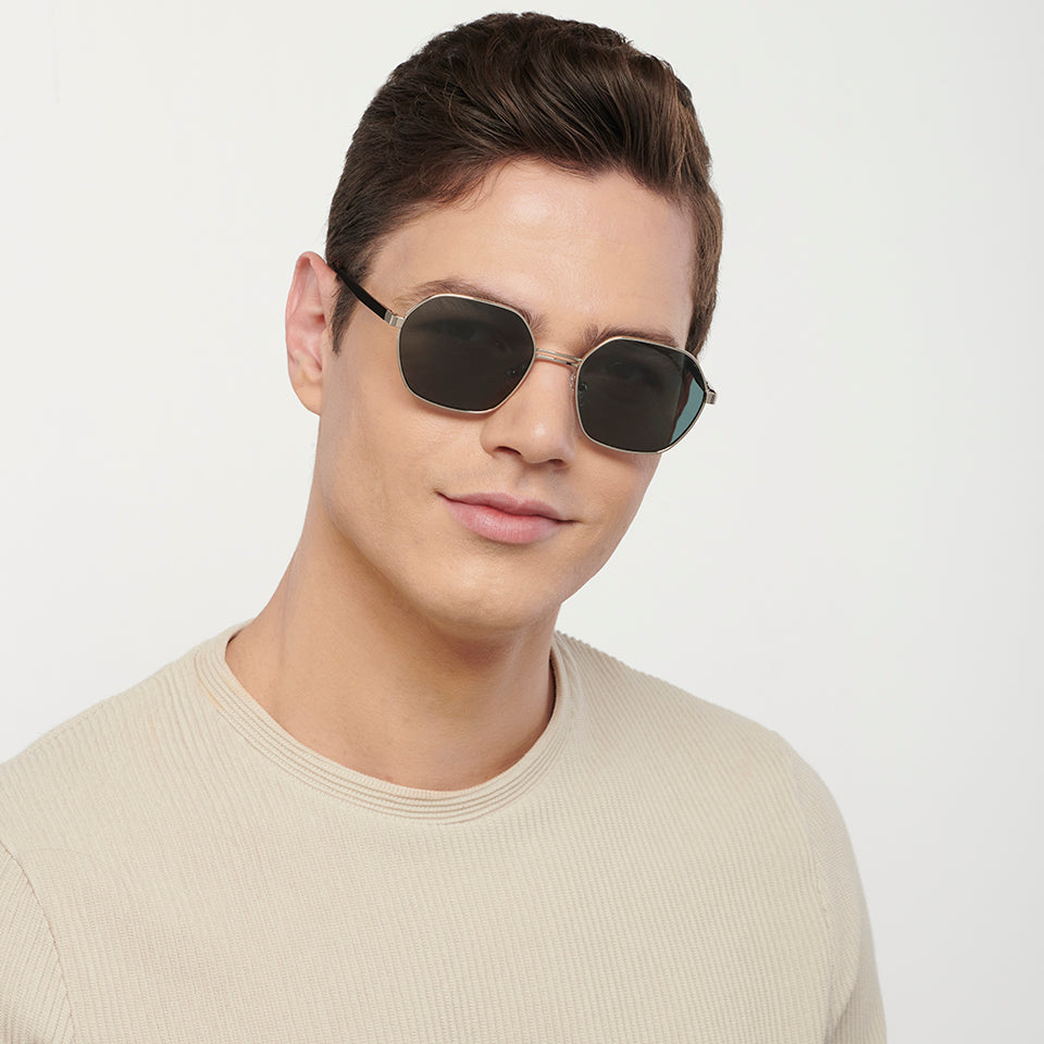 John Jacobs Sunglasses-Frame Hexagonal--SG John Jacobs Sunglasses-Frame Hexagonal--SG
