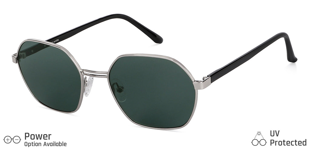 John Jacobs Sunglasses-Frame Hexagonal--SG John Jacobs Sunglasses-Frame Hexagonal--SG