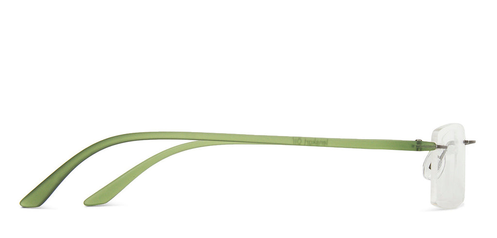 Rimless Eyeglasses-Frame Rectangle--EG Rimless Eyeglasses-Frame Rectangle--EG