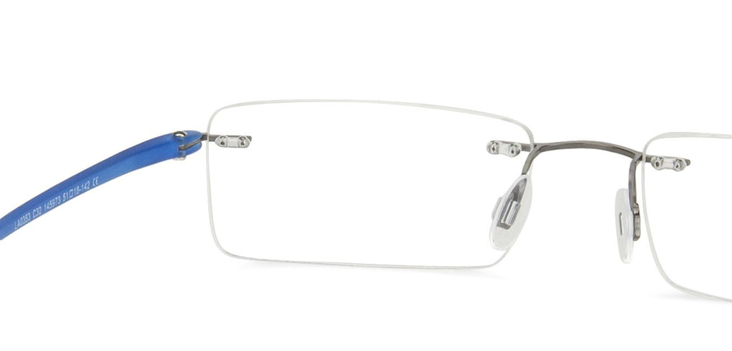 Rimless Eyeglasses-Frame Rectangle--EG Rimless Eyeglasses-Frame Rectangle--EG