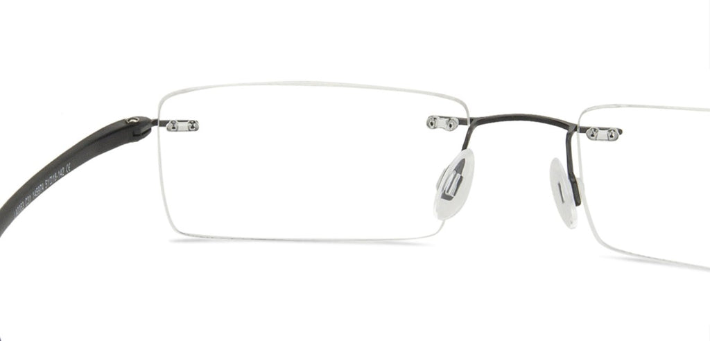 Rimless Eyeglasses-Frame Rectangle--EG Rimless Eyeglasses-Frame Rectangle--EG
