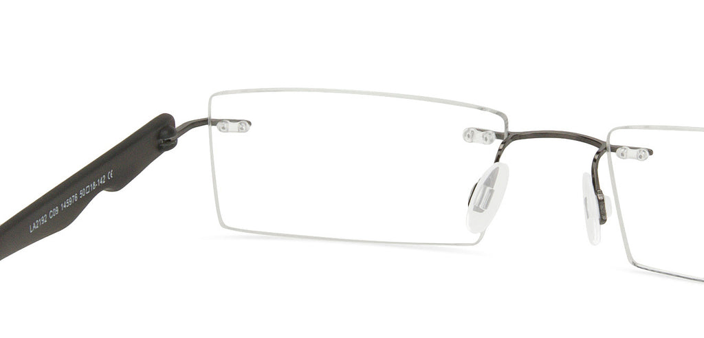 Rimless Eyeglasses-Frame Rectangle--EG Rimless Eyeglasses-Frame Rectangle--EG