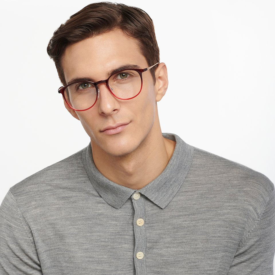 Square Eyeglasses-Frame Round--EG Square Eyeglasses-Frame Round--EG