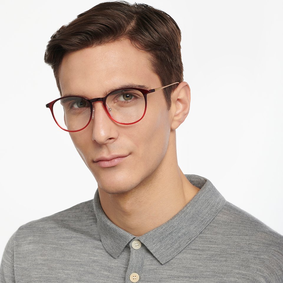 Square Eyeglasses-Frame Round--EG Square Eyeglasses-Frame Round--EG