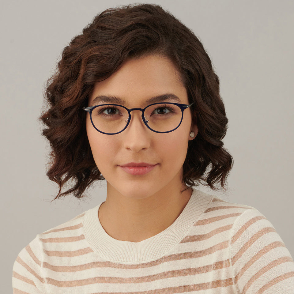 Square Eyeglasses-Frame Round--EG Square Eyeglasses-Frame Round--EG