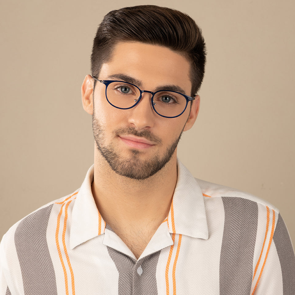 Square Eyeglasses-Frame Round--EG Square Eyeglasses-Frame Round--EG