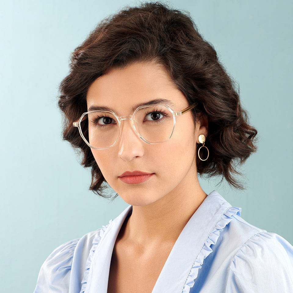 Eyeglasses-Frame Hexagonal--EG Eyeglasses-Frame Hexagonal--EG