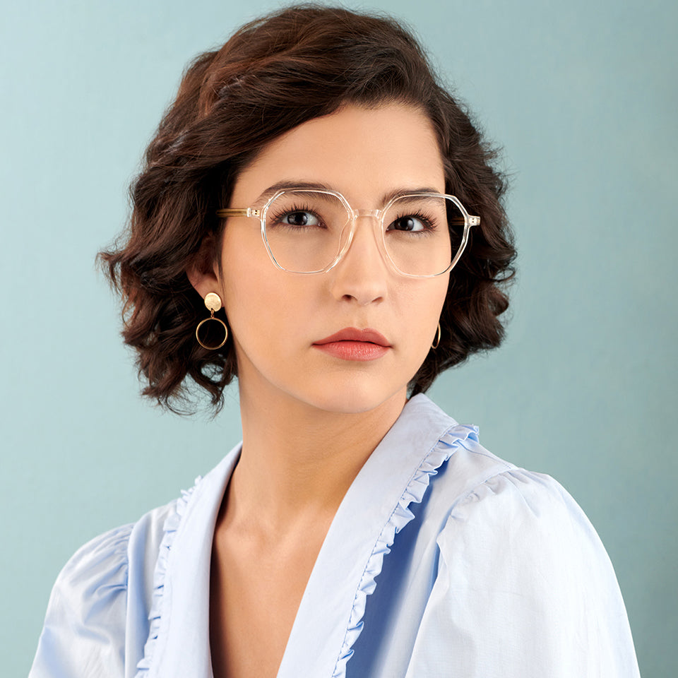 Eyeglasses-Frame Hexagonal--EG Eyeglasses-Frame Hexagonal--EG