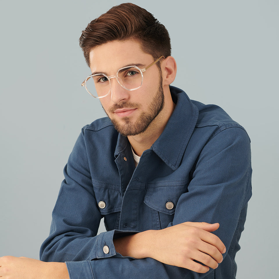 Eyeglasses-Frame Hexagonal--EG Eyeglasses-Frame Hexagonal--EG