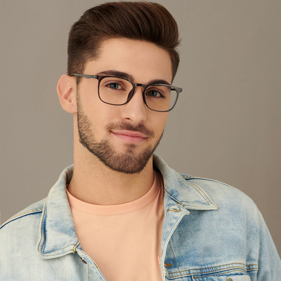 Magnetic Clip On Glasses-Frame Square--EG Magnetic Clip On Glasses-Frame Square--EG