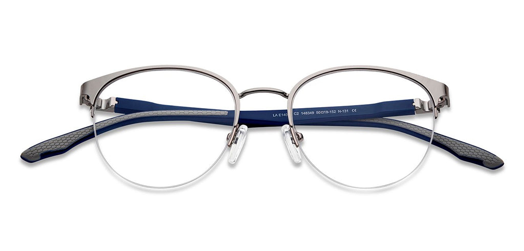 Half Rim Eyeglasses-Frame Round--EG Half Rim Eyeglasses-Frame Round--EG