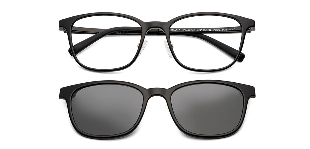 Magnetic Clip On Glasses-Frame Rectangle--EG Magnetic Clip On Glasses-Frame Rectangle--EG