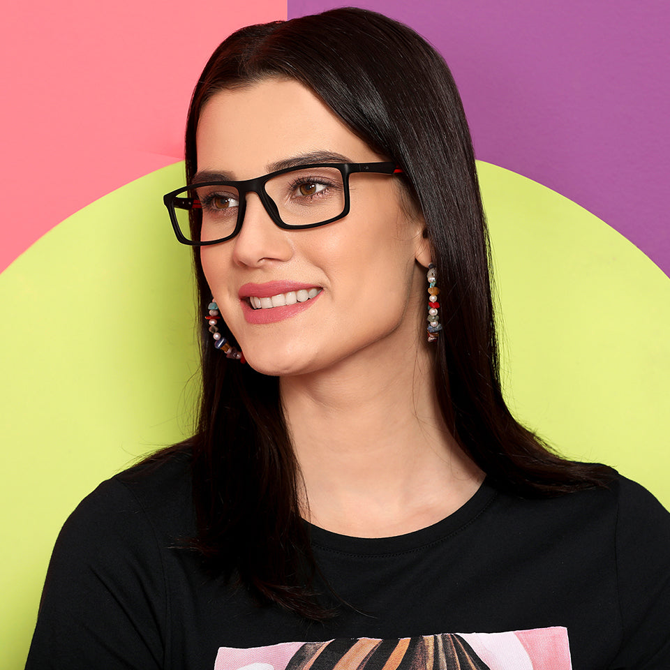 Full Rim Eyeglasses-Frame Rectangle--EG Full Rim Eyeglasses-Frame Rectangle--EG