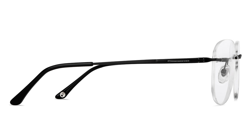 Rimless Eyeglasses-Frame Rectangle--EG Rimless Eyeglasses-Frame Rectangle--EG