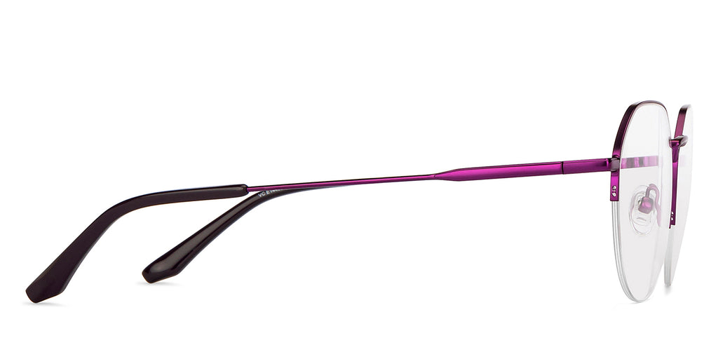 Half Rim Eyeglasses-Frame Geometric--EG Half Rim Eyeglasses-Frame Geometric--EG