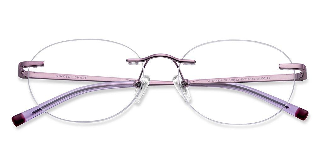 Rimless Eyeglasses-Frame Round--EG Rimless Eyeglasses-Frame Round--EG