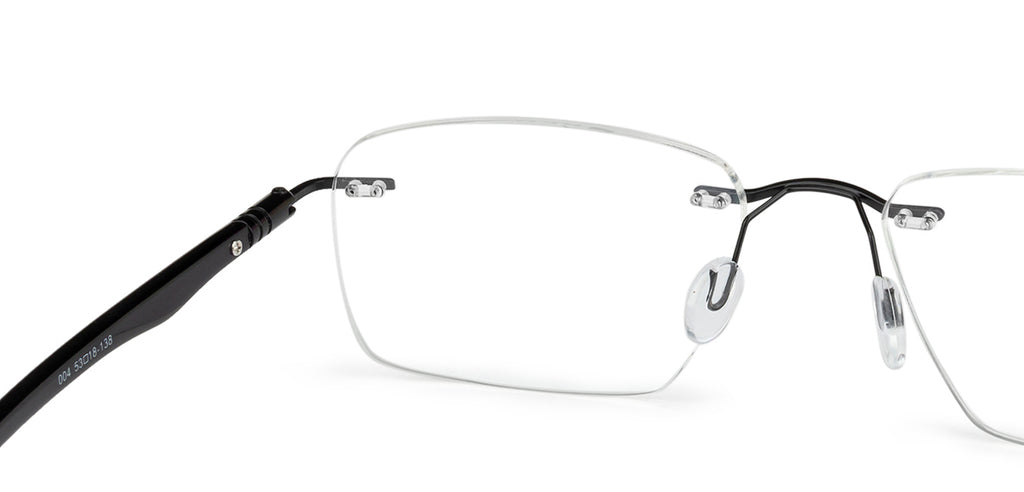 Rimless Eyeglasses-Frame Rectangle--EG Rimless Eyeglasses-Frame Rectangle--EG