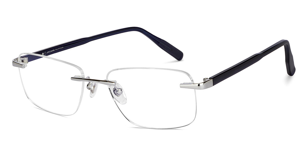 Rimless Eyeglasses-Frame Rectangle--EG Rimless Eyeglasses-Frame Rectangle--EG