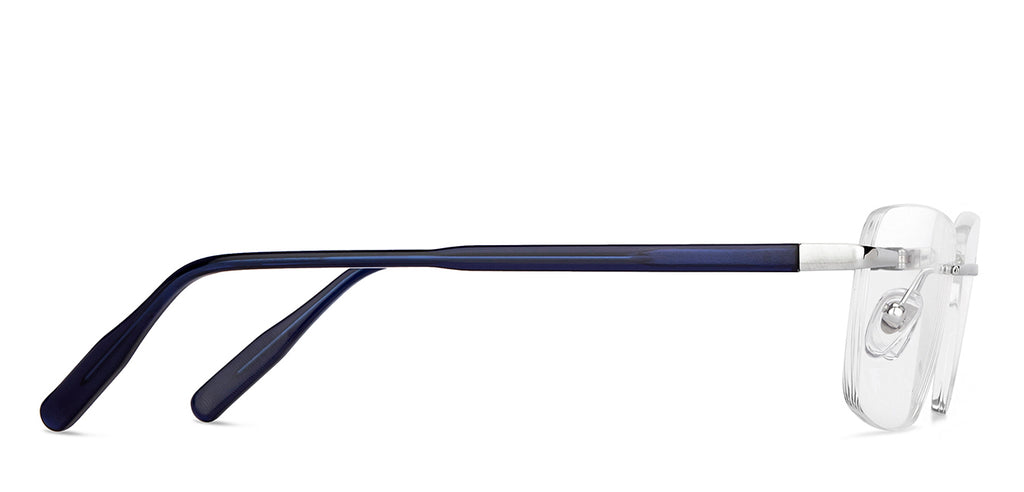 Rimless Eyeglasses-Frame Rectangle--EG Rimless Eyeglasses-Frame Rectangle--EG