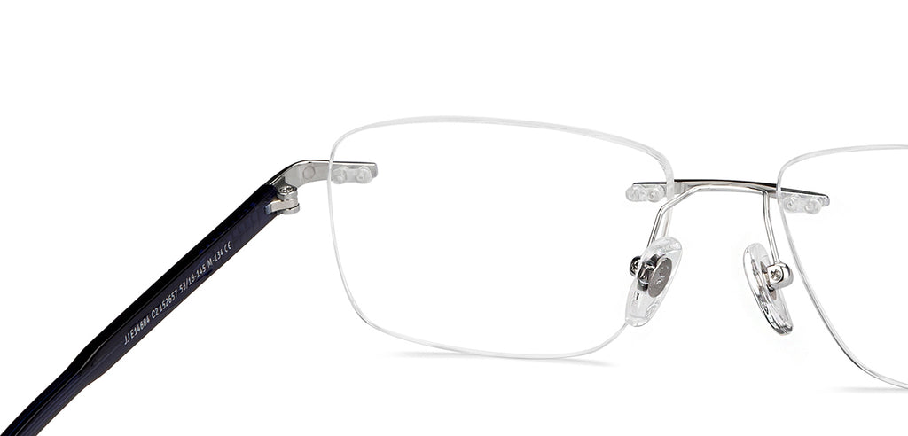 Rimless Eyeglasses-Frame Rectangle--EG Rimless Eyeglasses-Frame Rectangle--EG